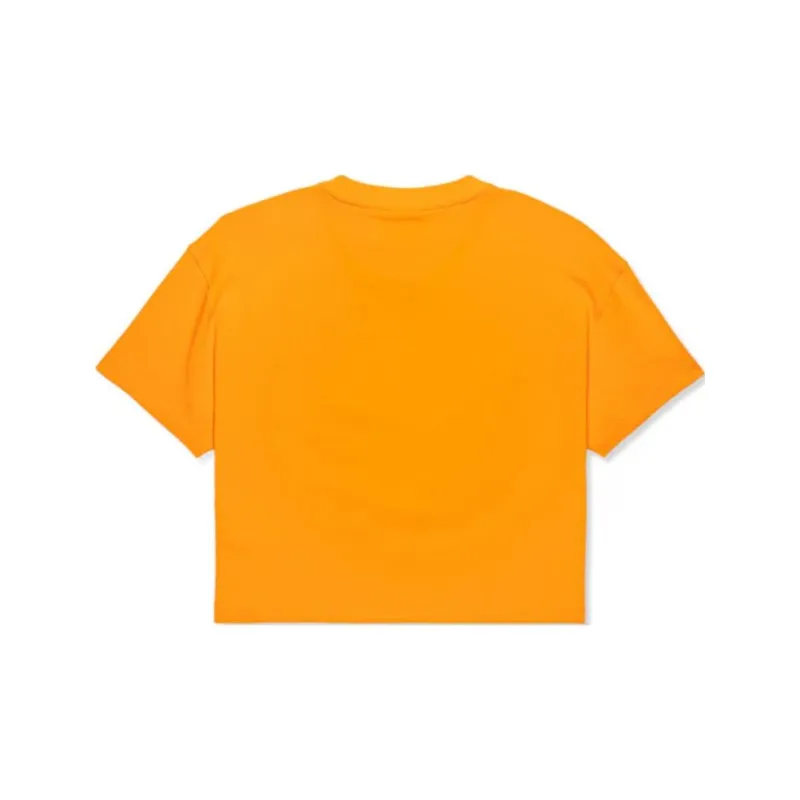 Nike Women's NikeLab Fleece Tee Kumquat/White-1