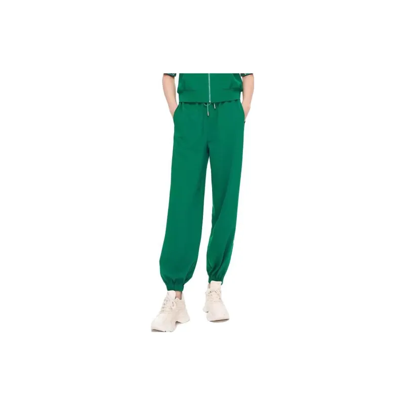 XII BASKET Casual Pants Women's Green-3