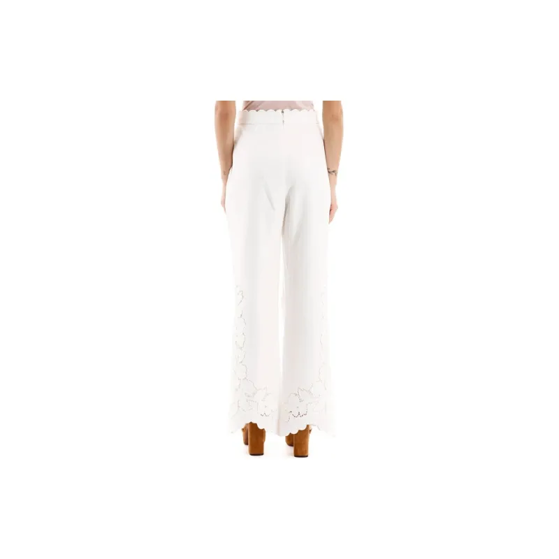 Zimmermann Casual Pants Women's White-1