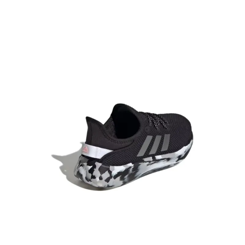 adidas Cloudfoam Pure K 'Black Iron Metallic'-3