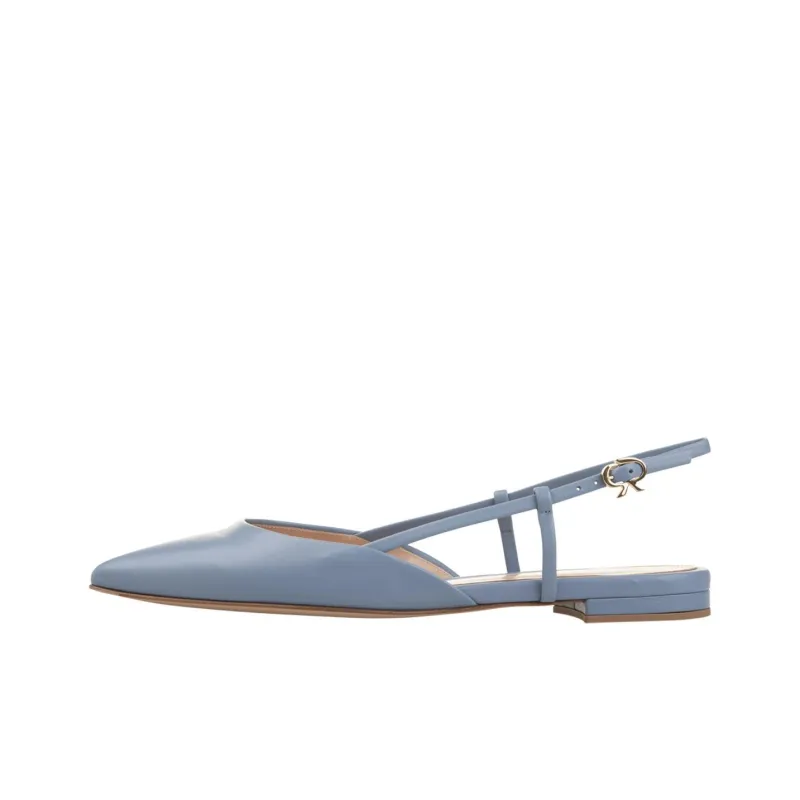 GIANVITO ROSSI Ascent Casual Single Shoes Women's Light Blue-0