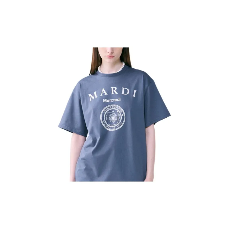 MARDI MERCREDI SS22 T Shirt Women's Agate Gray-2