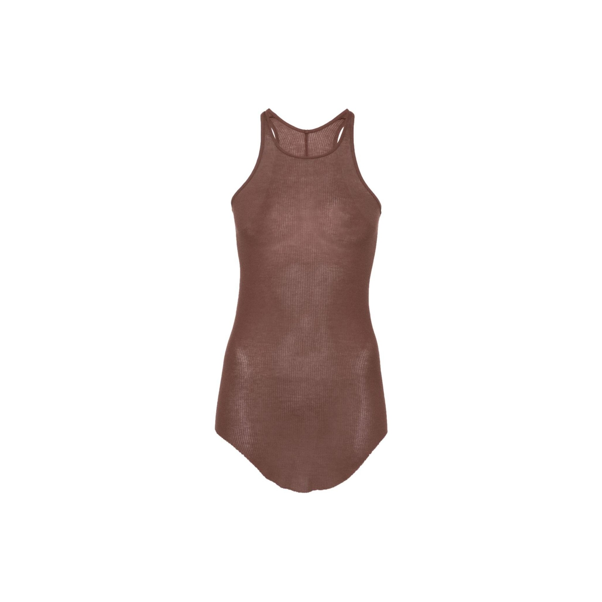 トップス Rick Owens BASIC RIB TANK MILK XS RICK OWENS - TOPS - Rick Owens