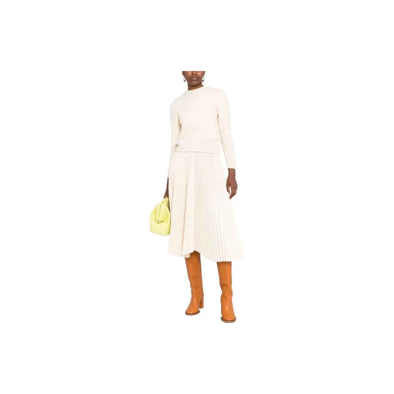 JIL SANDER Long Sleeved Crewneck Knitted Jumper-1
