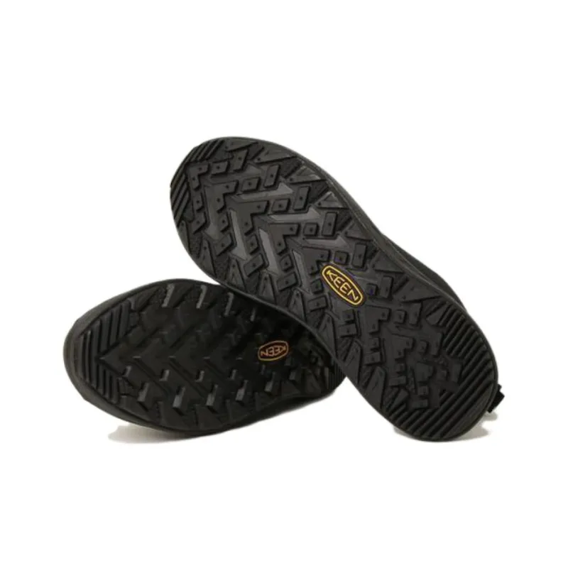 KEEN WK400 Anti Slip Wear Resistant Low Top Casual Shoes Women's Black-3