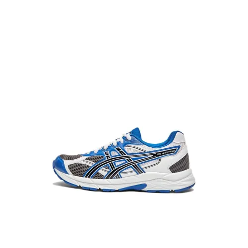 Asics Abrasion Resistant Breathable Low Top Kids' Running Shoes Gray Blue Kids'