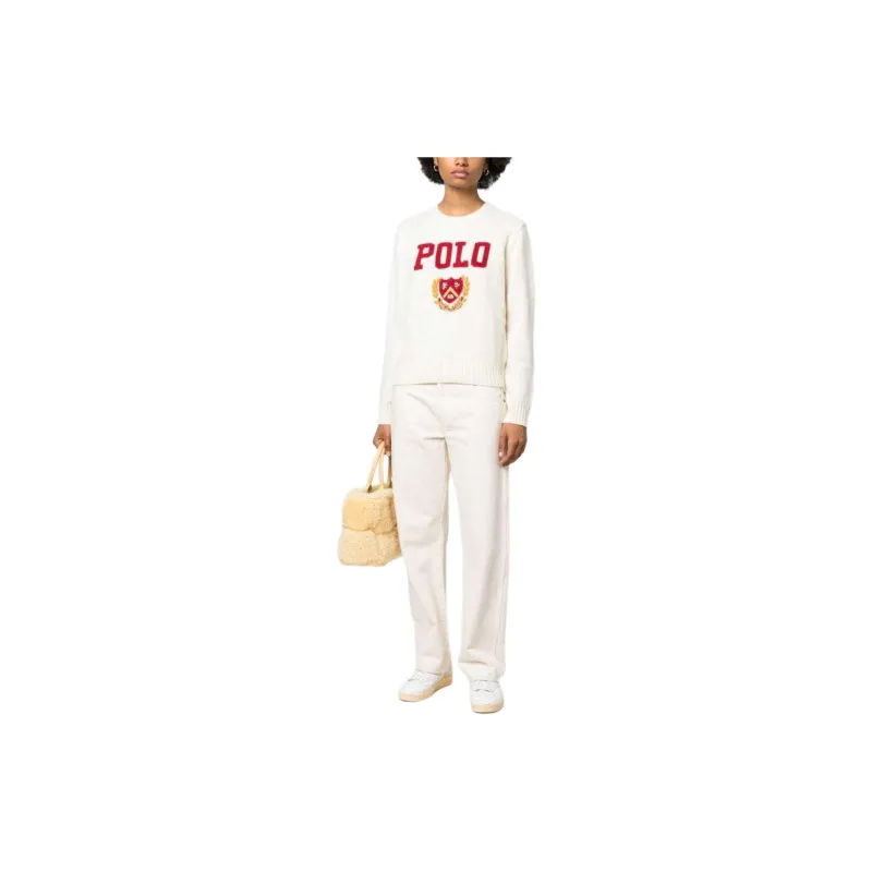 Polo Ralph Lauren Logo-intarsia Crew-neck Jumper-2