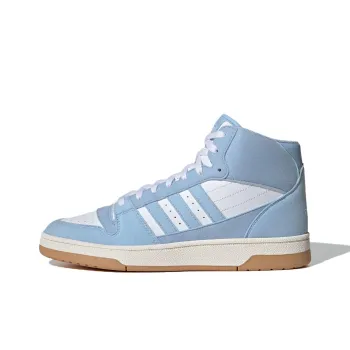 Adidas TURNAROUND Anti Slip Wear Resistant Mid Top Basketball Shoes Unisex Blue