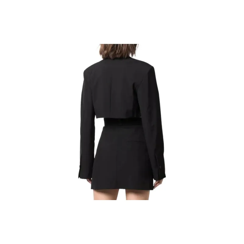 Jacquemus Cut Out Tailored Mini Dress-3