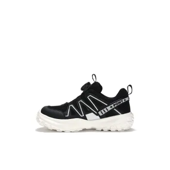 PONY Slip Resistant Anti Kick Cushioning Breathable Low Top Kids' Running Shoes Black Kids'
