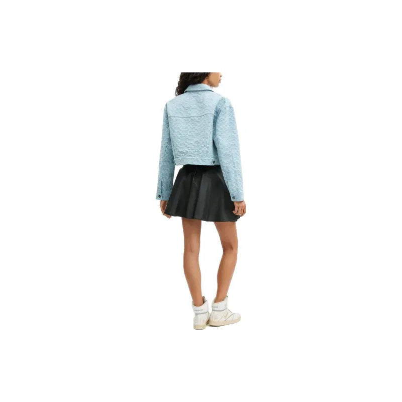 COACH Denim Jackets Women's Blue-2