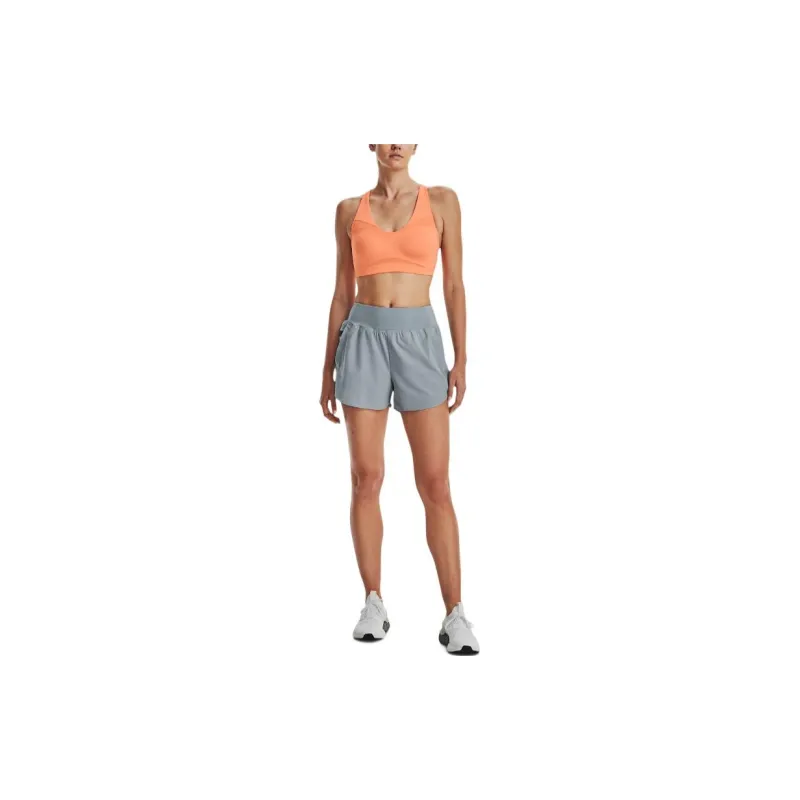 Under Armour Casual Shorts Women's Blue Gray-2