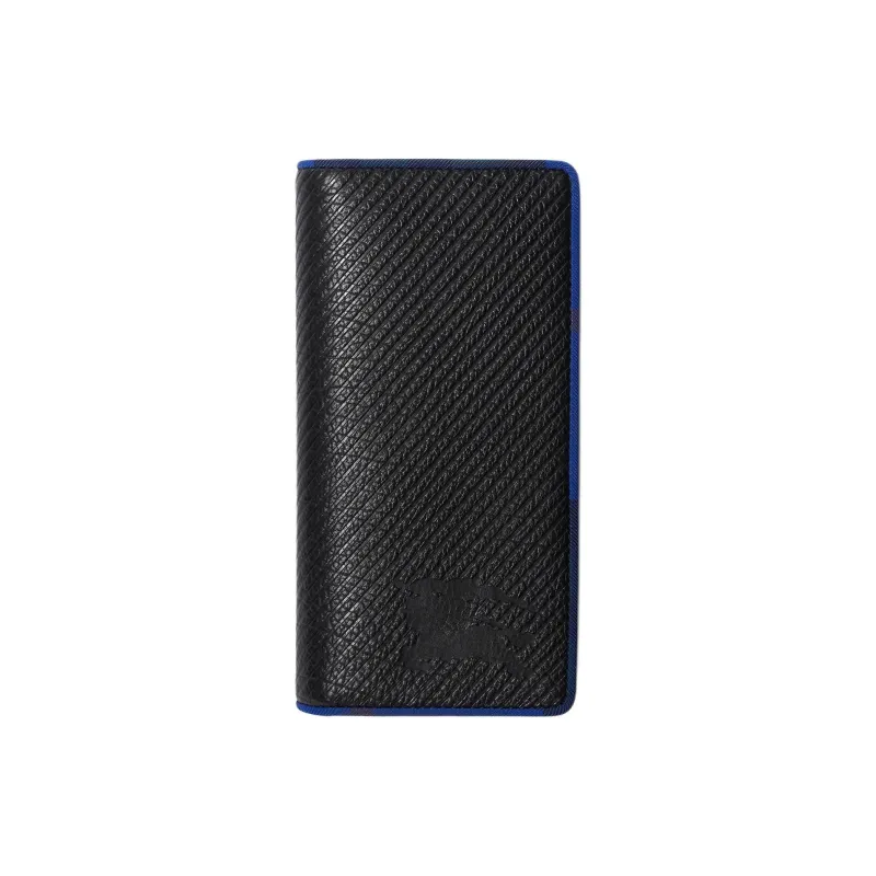 Burberry HERITAGE Series Calfskin Wallet Men's Black-0