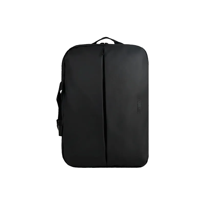 SUBURBIA Polyester Portable One Shoulder Backpack Medium Size Men's Black-1
