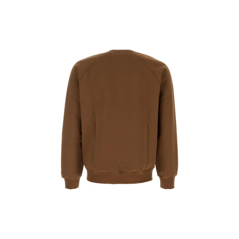 Carhartt WIP Chase Logo Embroidered Crewneck Sweatshirt-1