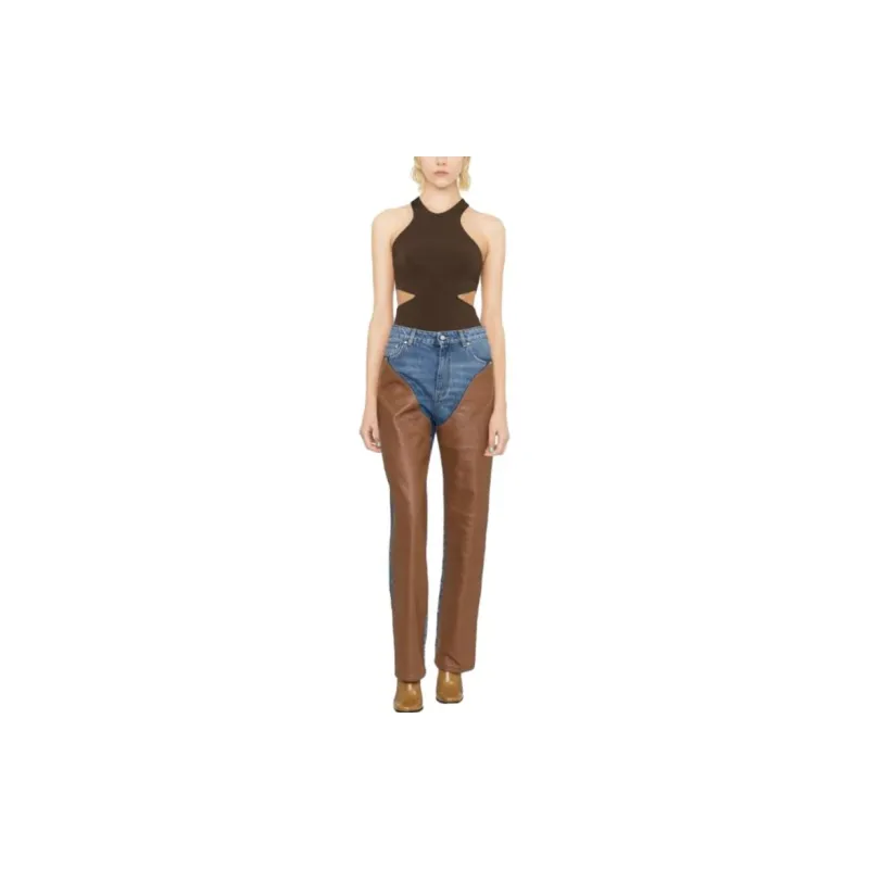 Stella McCartney Alter Mat Chap Panelled Jeans-1