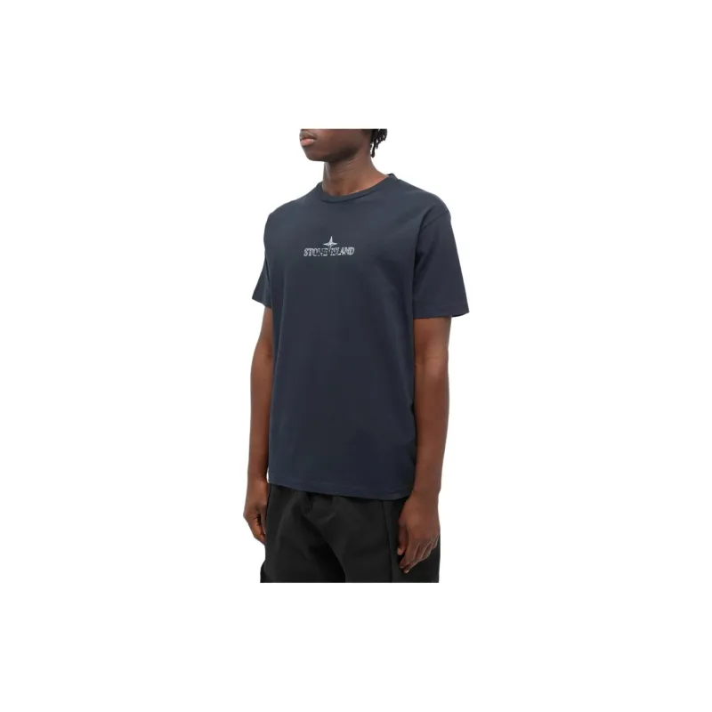 STONE ISLAND T Shirt Men's Dark Blue-2