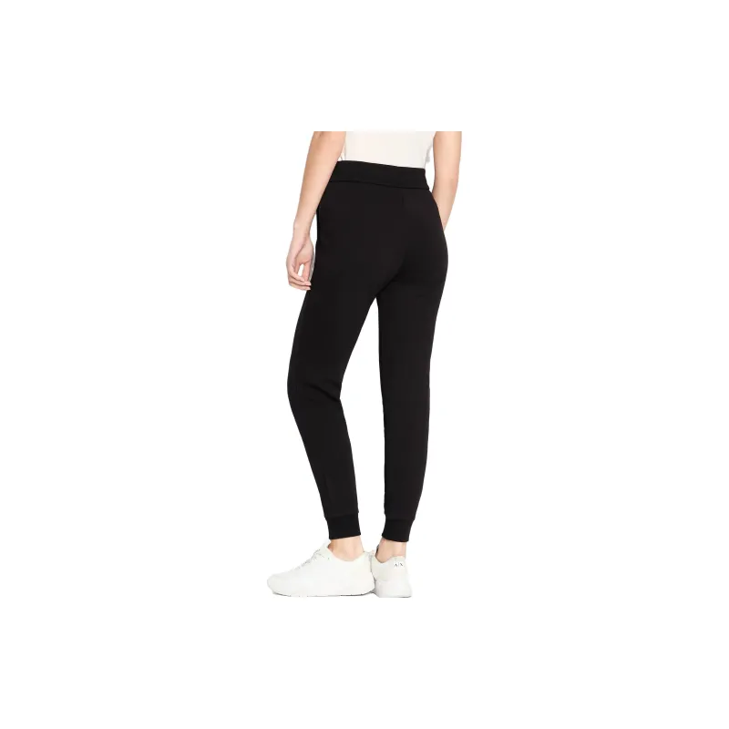 ARMANI EXCHANGE Knitted Sweatpants Women's Black-2