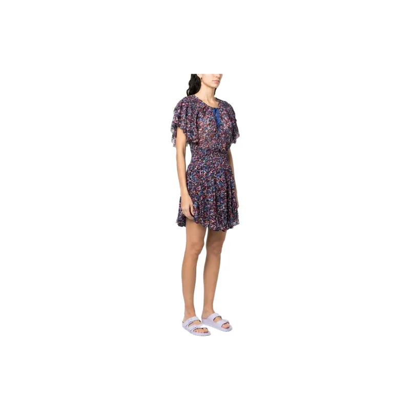 ISABEL MARANT ETOILE Florise Floral print Mini Dress-3