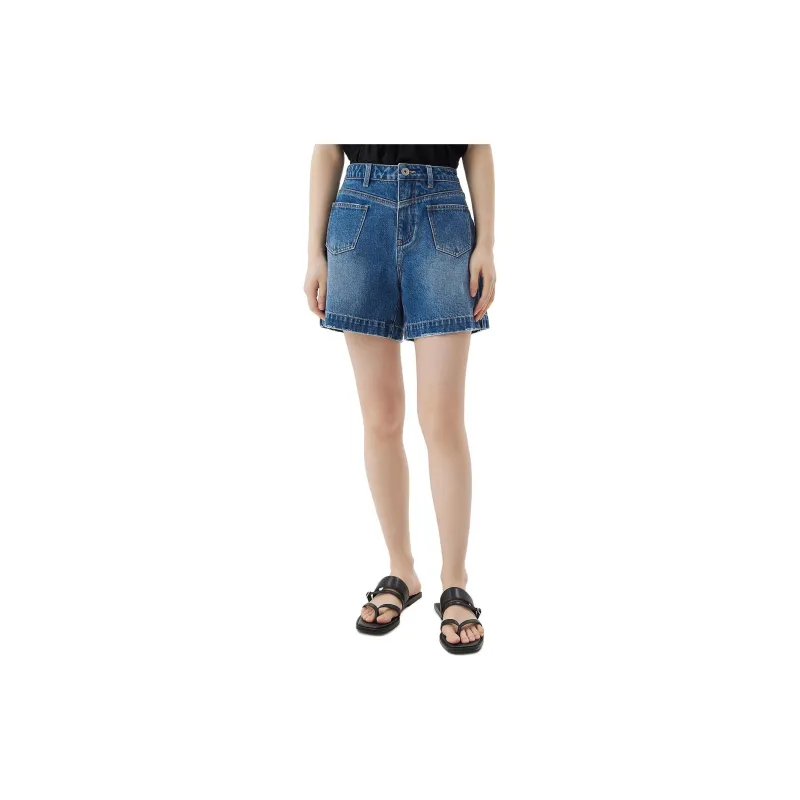 Broadcast Denim Shorts Women's-6