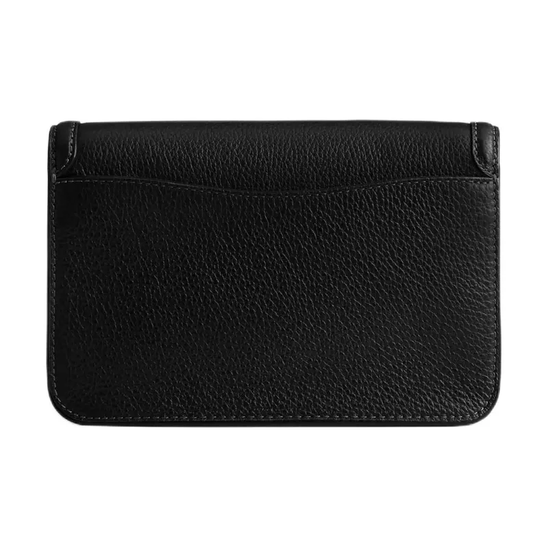 COACH Legacy Pebbled Leather Shoulder Bag Crossbody Bag Mini Women's Black-2
