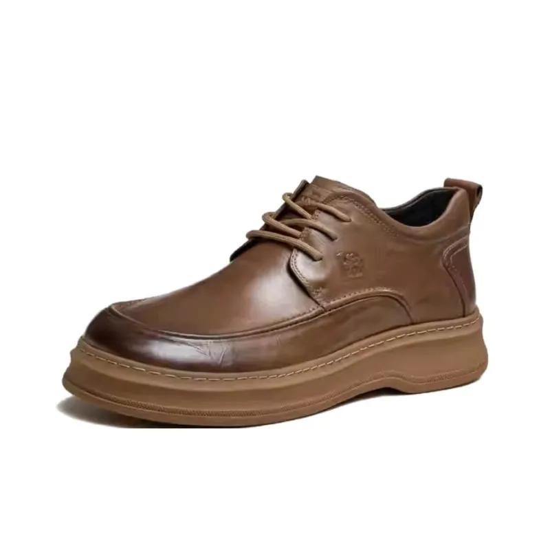 CAMEL Men's Casual Shoes Men Low Top Earth Yellow/Black-3