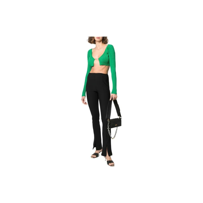 Jacquemus SS22 Slim Fit Knitwear Women's Green-1