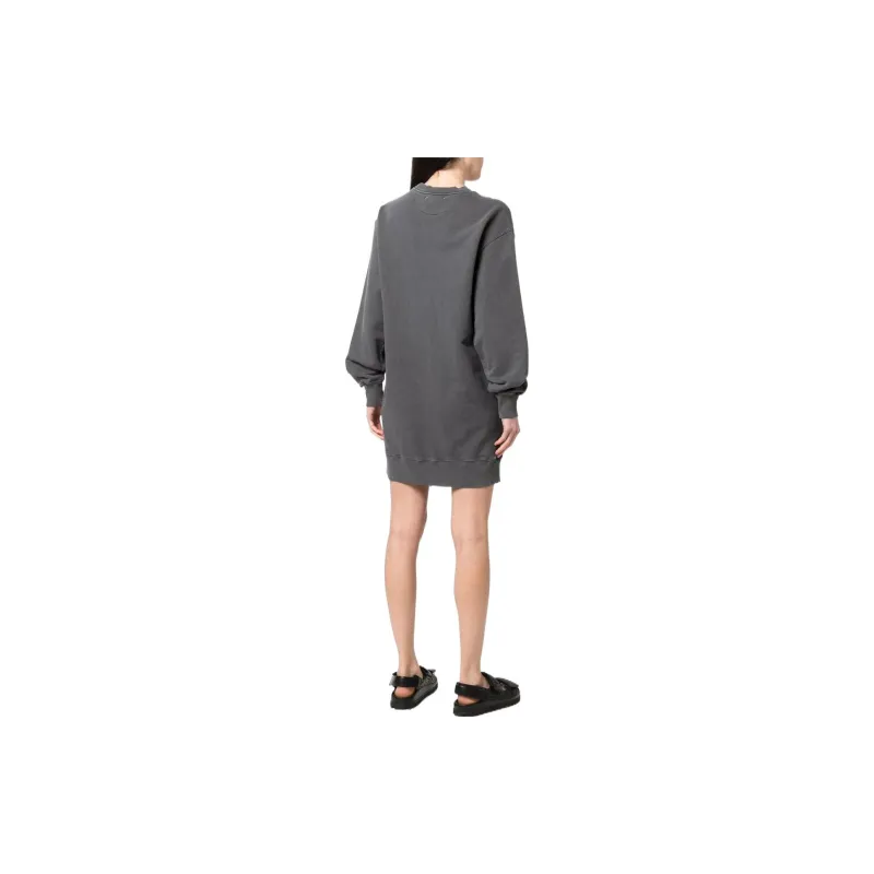 Golden Goose Logo Printed Crewneck Dress-2