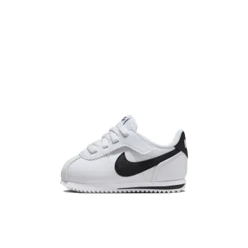 Nike Anti Slip Wear Resistant Low Top Toddler Shoes White Black Infant And Toddler