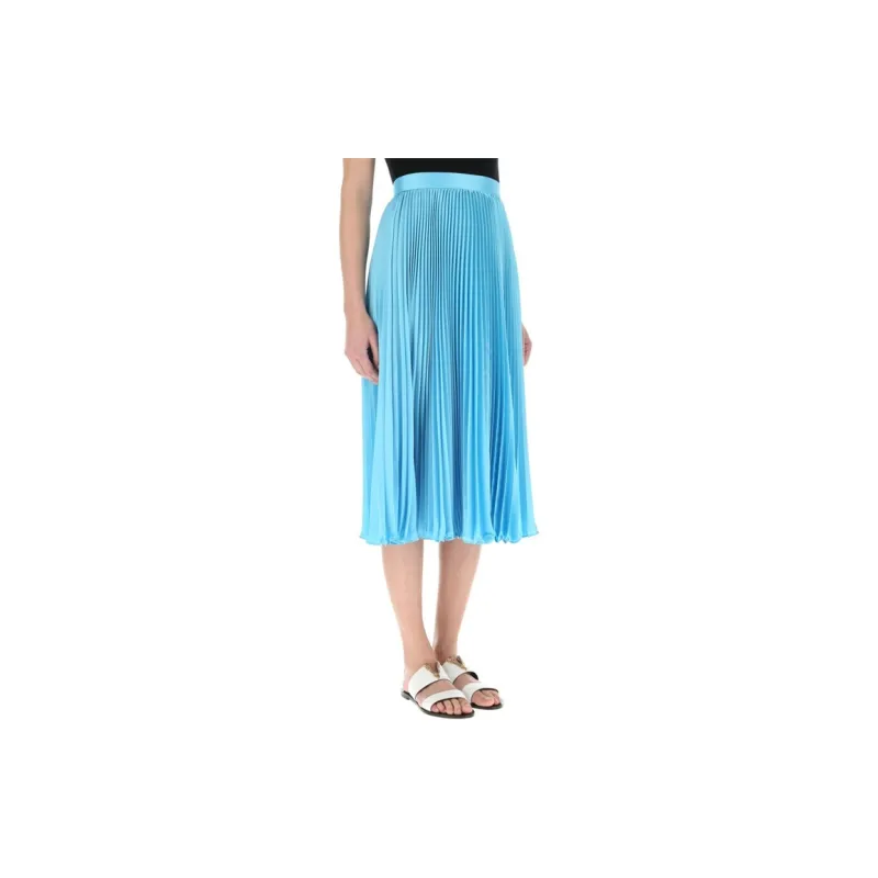 VERSACE Casual Long Skirts Women's Blue-3