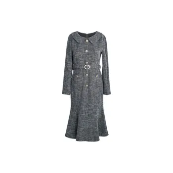 ROEYSHOUSE Long Sleeved Dresses Women's Heather Gray