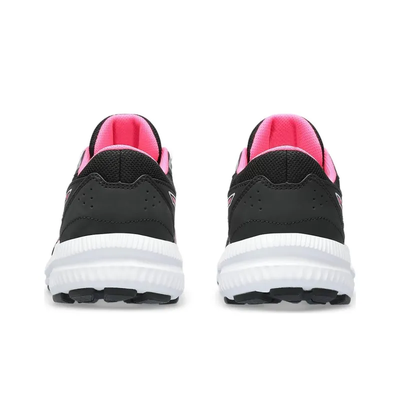 Asics Gel-Contend 8 Anti-Slip And Wear-Resistant Lightweight Low-Top Kids' Running Shoes Black Teenagers-3