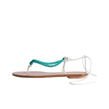 AQUAZZURA Amalfi Strap Sandals Women's Green