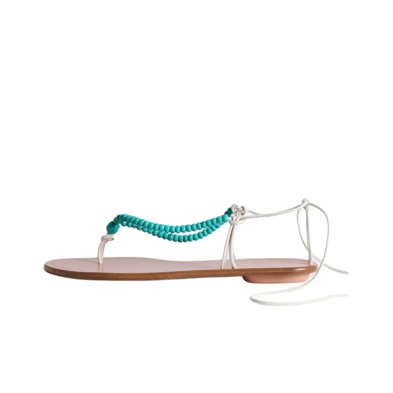 AQUAZZURA Amalfi Strap Sandals Women's Green-0
