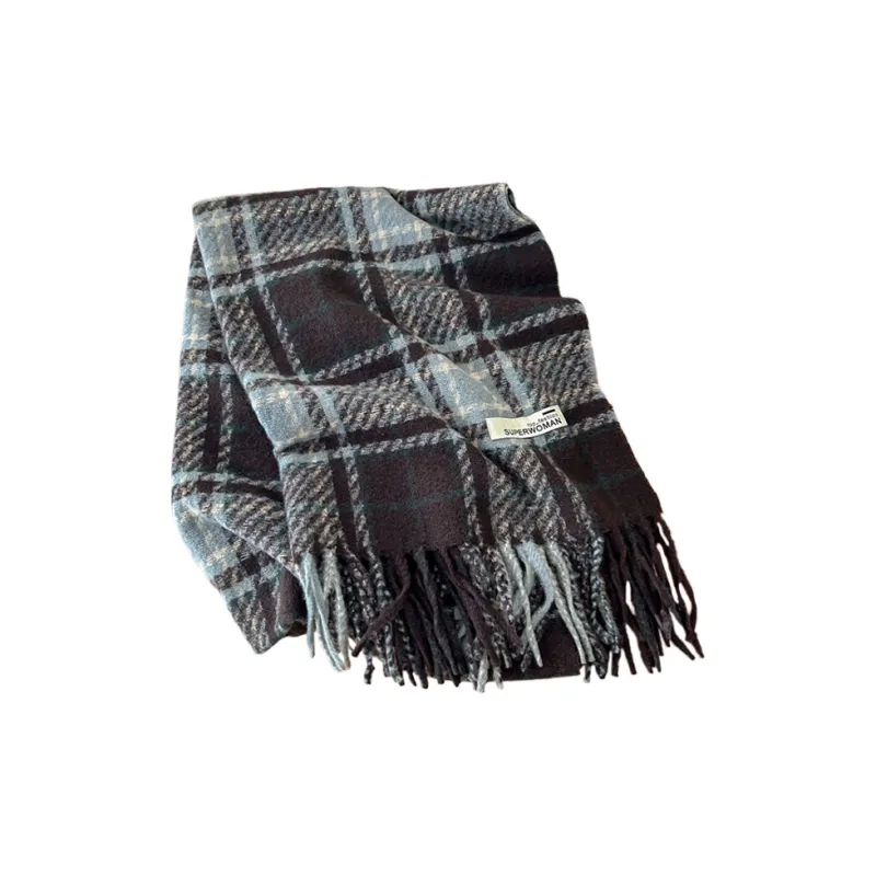 CARTELO Polyester Knit Scarves Unisex-3