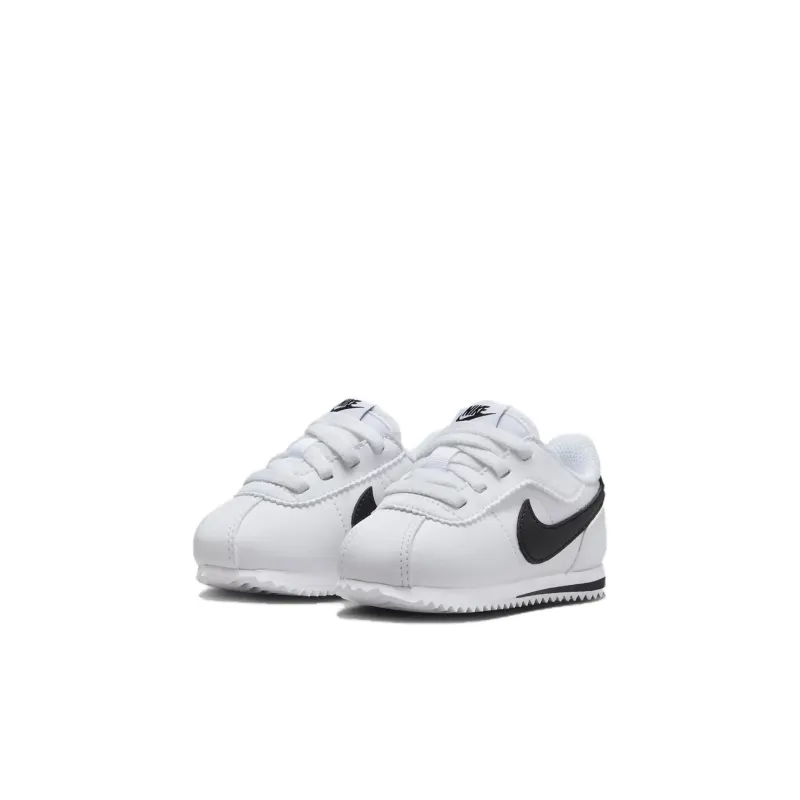 Nike Abrasion Resistant Low Top Toddler Shoes White Black Infant And Toddler-2