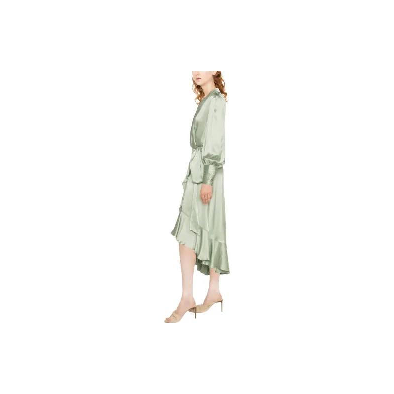 Zimmermann Long-Sleeved Dresses Women's Mint Green-3