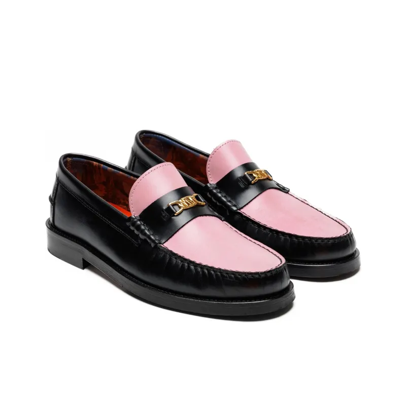 Naked Wolfe Roma Loafers Men's Pink Black-3