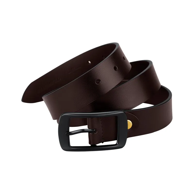 WilliamPOLO Cow Leather Leather Belts Women's 2.8cm Width-4