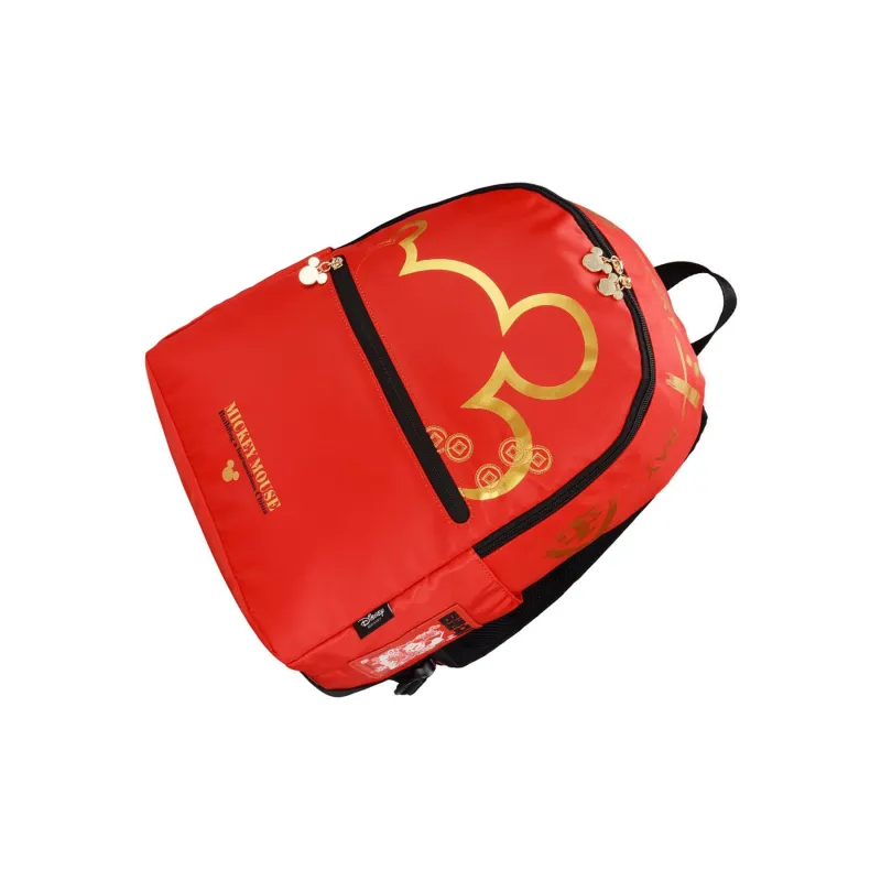 LiNing Disney Mickey Collaboration Sports Fashion Collection Polyamide Backpack Regular Unisex Red-2