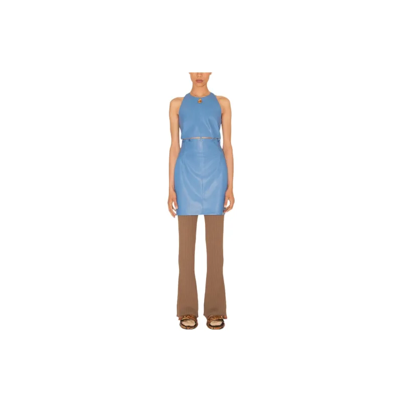 NANUSHKA Sleeveless Dresses Women's Blue-1