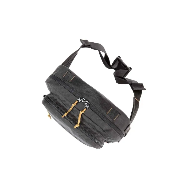 SAMSONITE Nylon One Shoulder Crossbody Fanny Pack Unisex Black-5