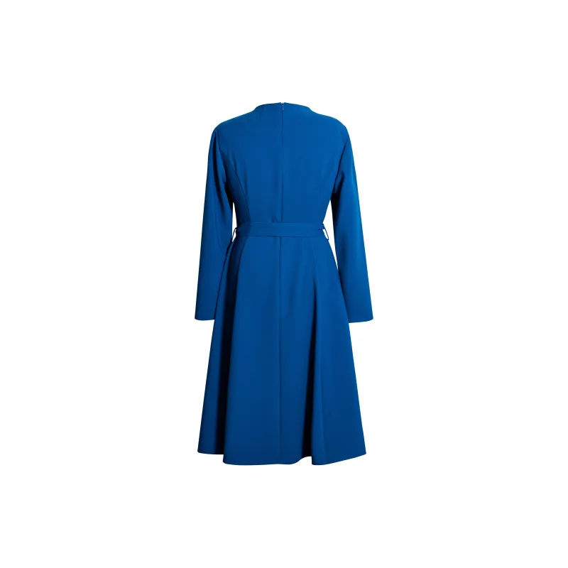 ROEYSHOUSE Long Sleeved Dresses Women's Blue-1