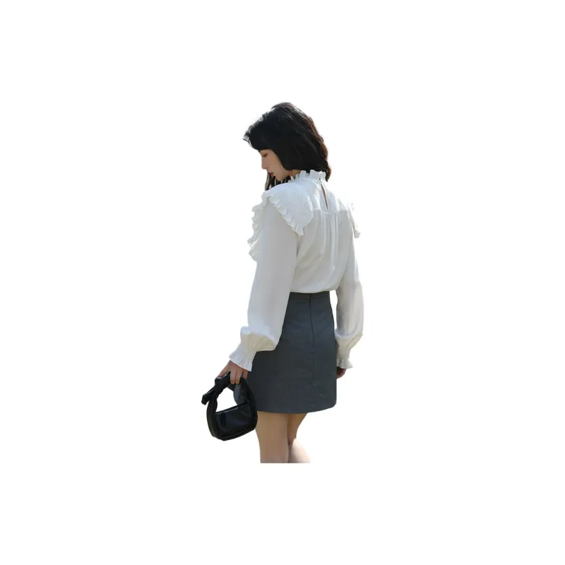 MISHOW Shirts Women's Moscow White-3