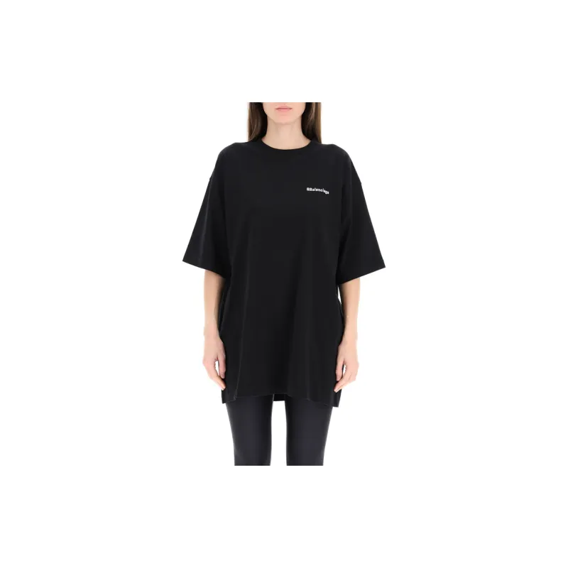 Balenciaga Bb T Shirt 'Black'-2