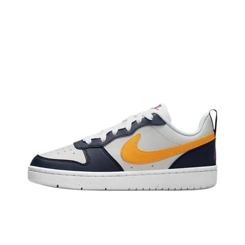 Nike Court Borough Low Recraft 'White Navy Gold' GS-0