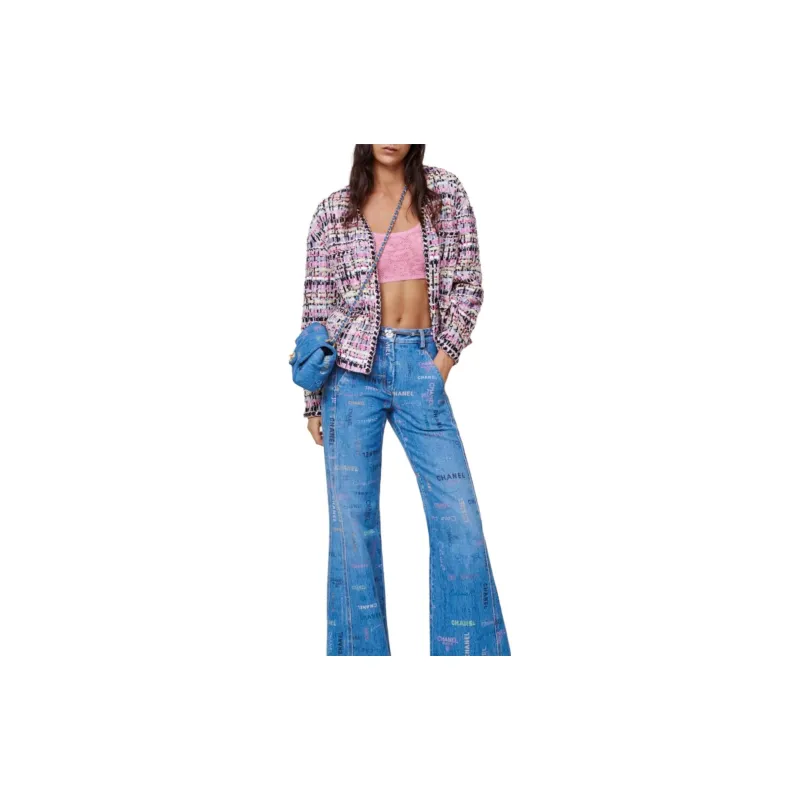 CHANEL Jackets Women's Pink-1