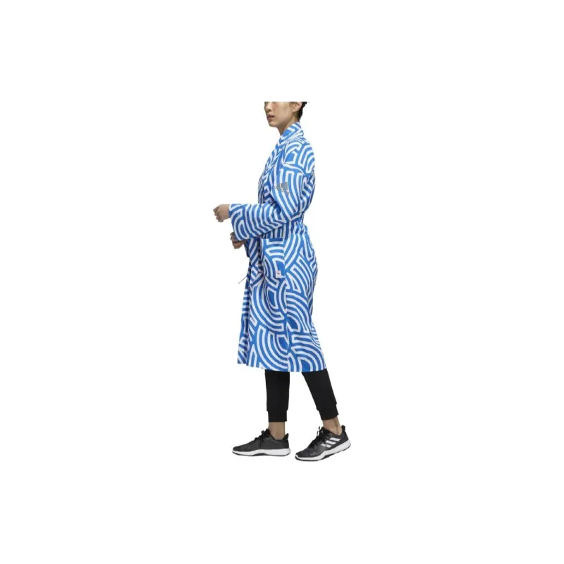 Adidas AEROREADY Bathrobes Unisex True Blue/White-4