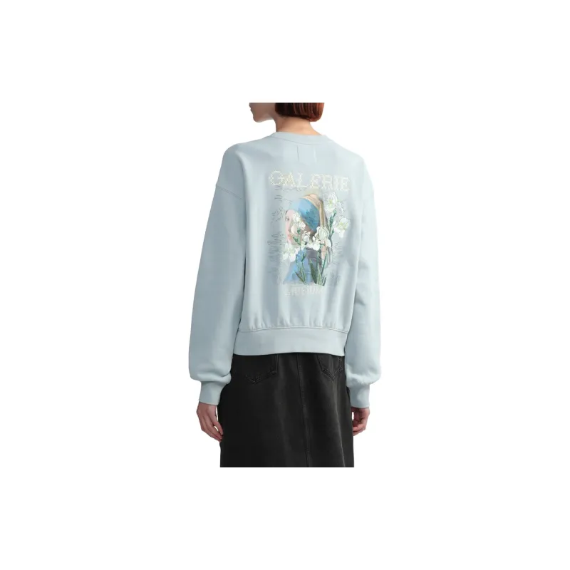 MUSIUM DIV Logo patch Cotton Sweatshirt-3