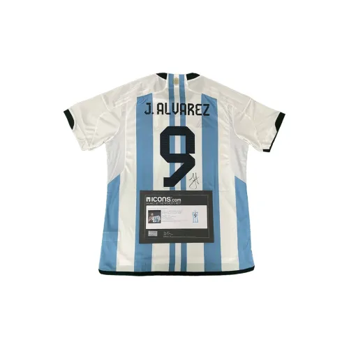 ICONS.com Jersey Argentina 2 Stars, With ICONS Official Certificate, Without Framing, For Collection. Unisex